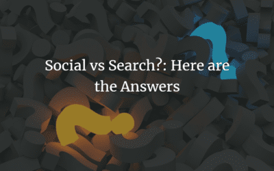 Social For Show and SEO For Dough: Social vs Search Infographic